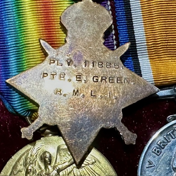 WW1 Medal Grouping RMLI 2